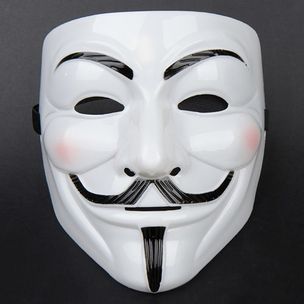 Маска Anonymous - Vendetta - бяла