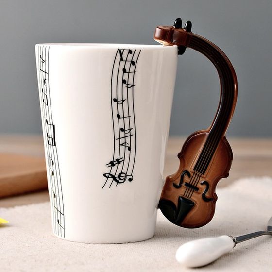 Музикална чаша - цигулка