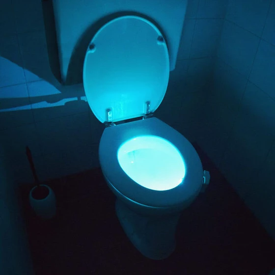 Осветление за тоалетна чиния