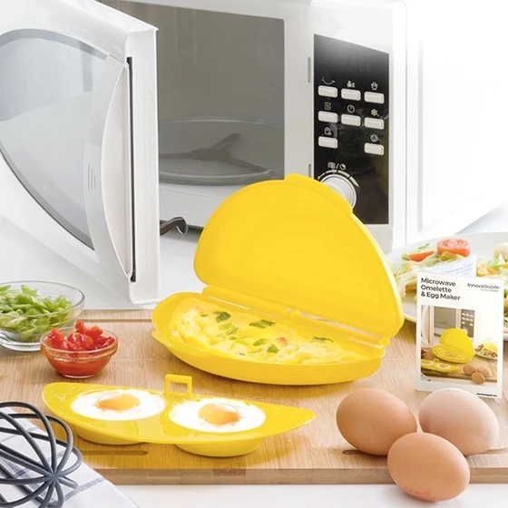 Форма за готвене на яйца в микровълнова печка