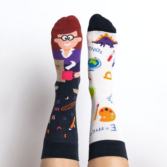 Чорапи с учителка