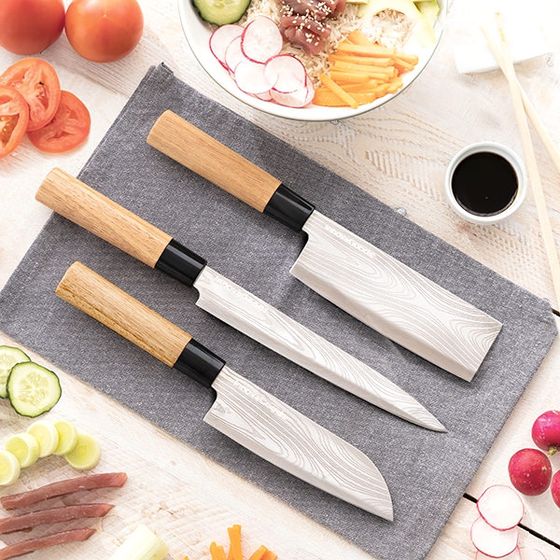 Комплект японски ножове Damas·Q