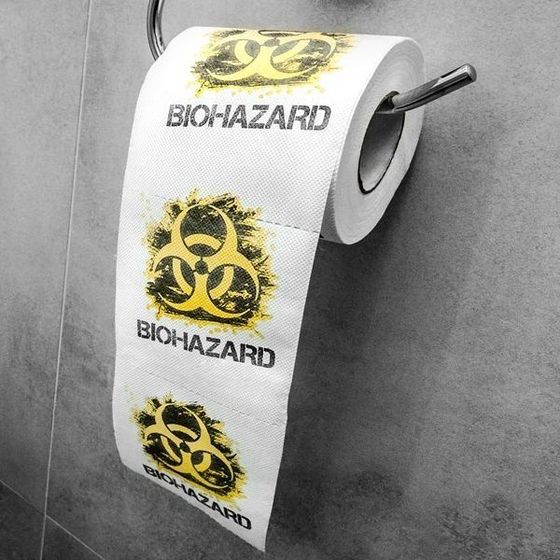 Тоалетна хартия BIOHAZARD